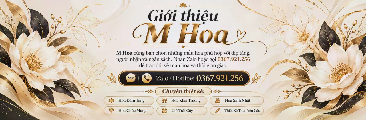 Ảnh bìa Shop hoa tươi Phường Vĩnh Trạch Cà Mau - Đồng hành cùng những dịp đặc biệt